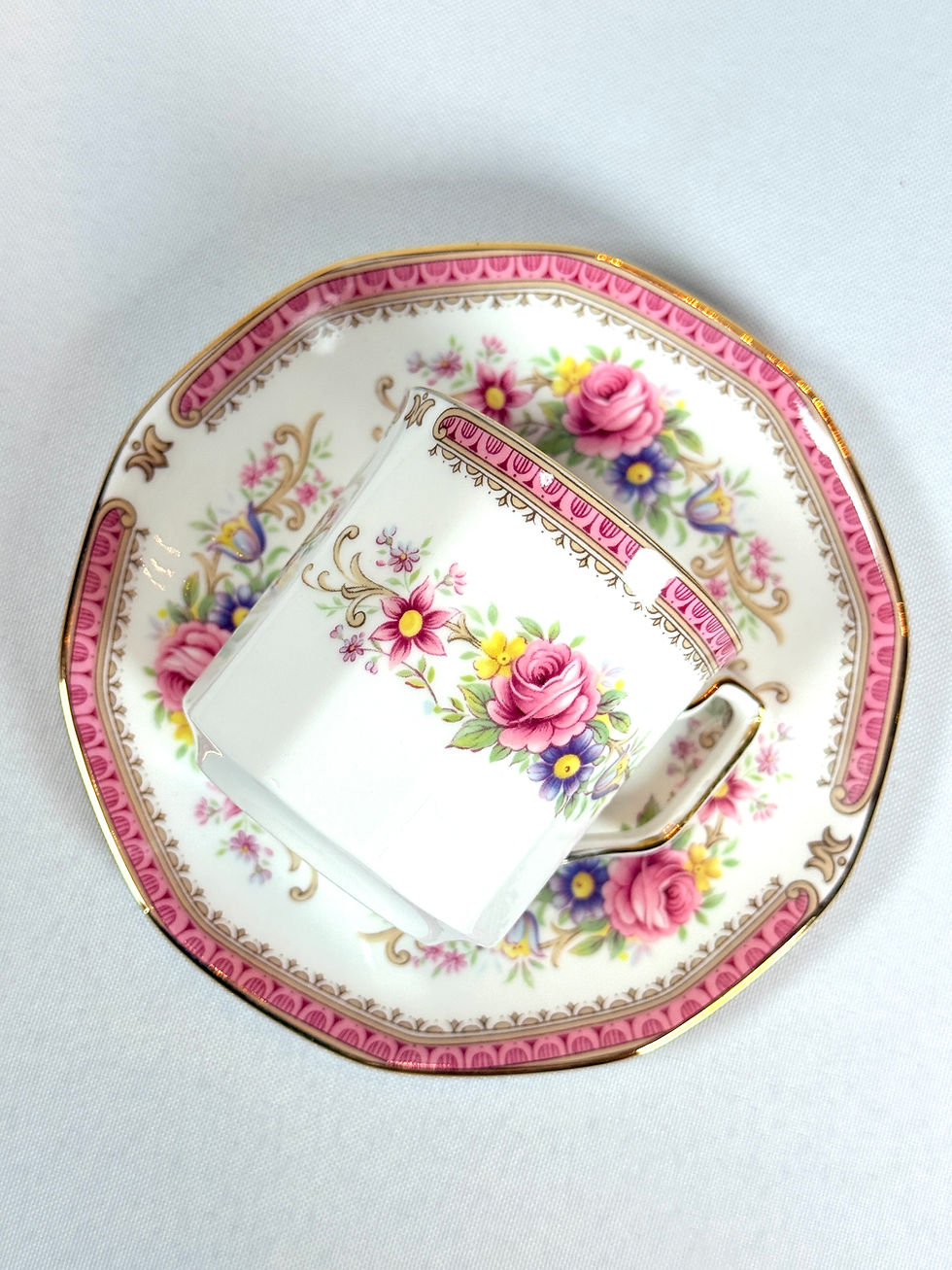 Thumbnail: QUEENS FINE BONE CHINA ESPRESSO CUP