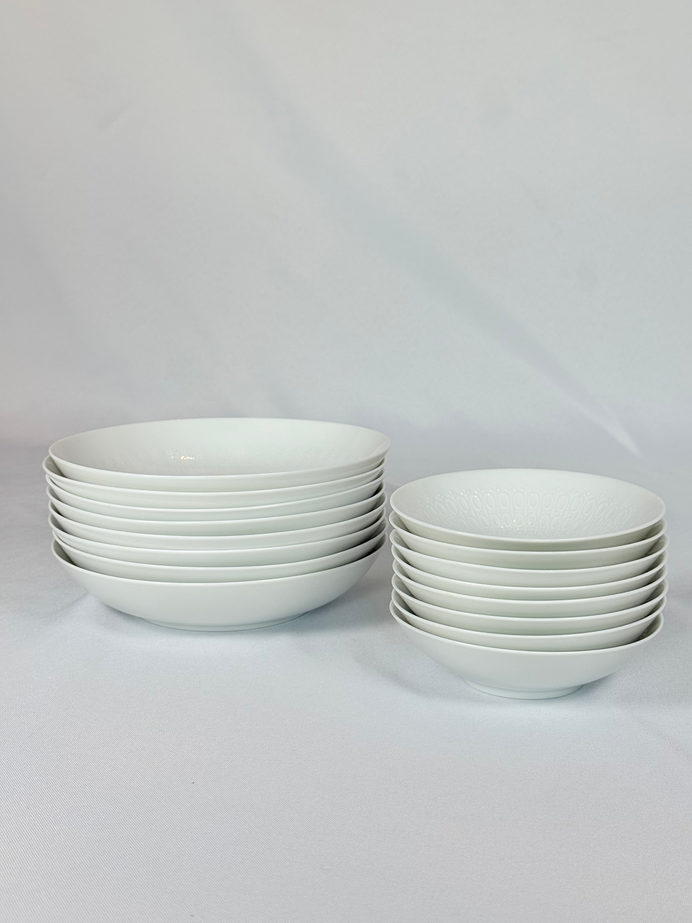 Thumbnail: ROSENTHAL GERMANY ALL WHITE 62pcs