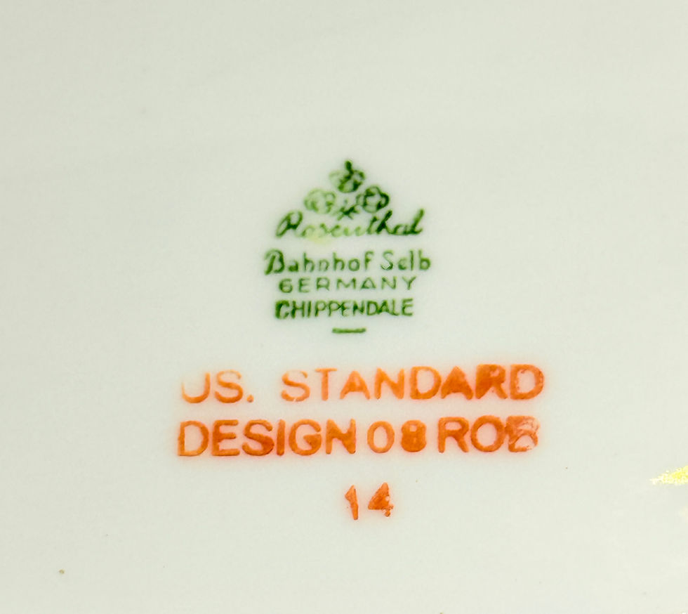 Thumbnail: ROSENTHAL GERMANY “Chippendale” side dish