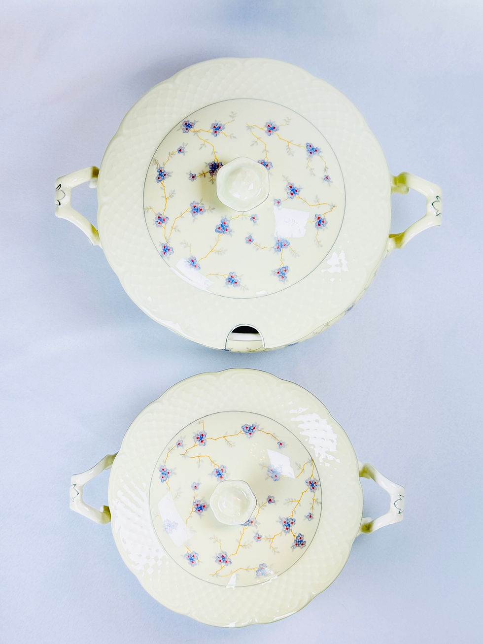 Thumbnail: 1941 GERMANY TIELSON-ALTWASSER CASSEROLE SET (2pcs)