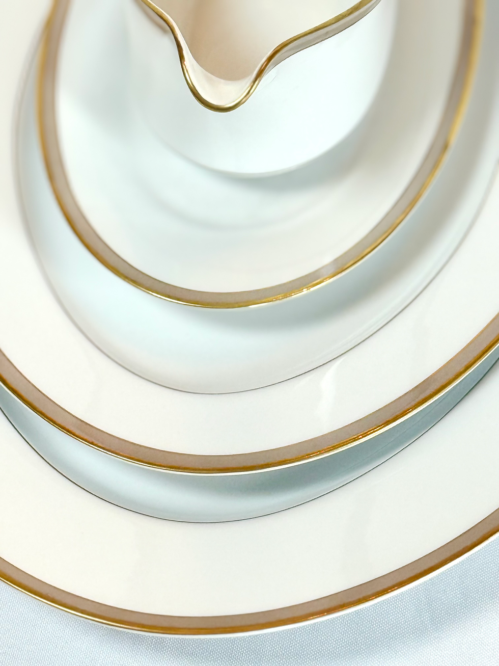 Thumbnail: SANGO JAPAN “Golden Taupe” 3pcs serving set