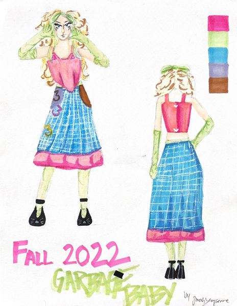 Original Sketch for "Lucky Charm"
