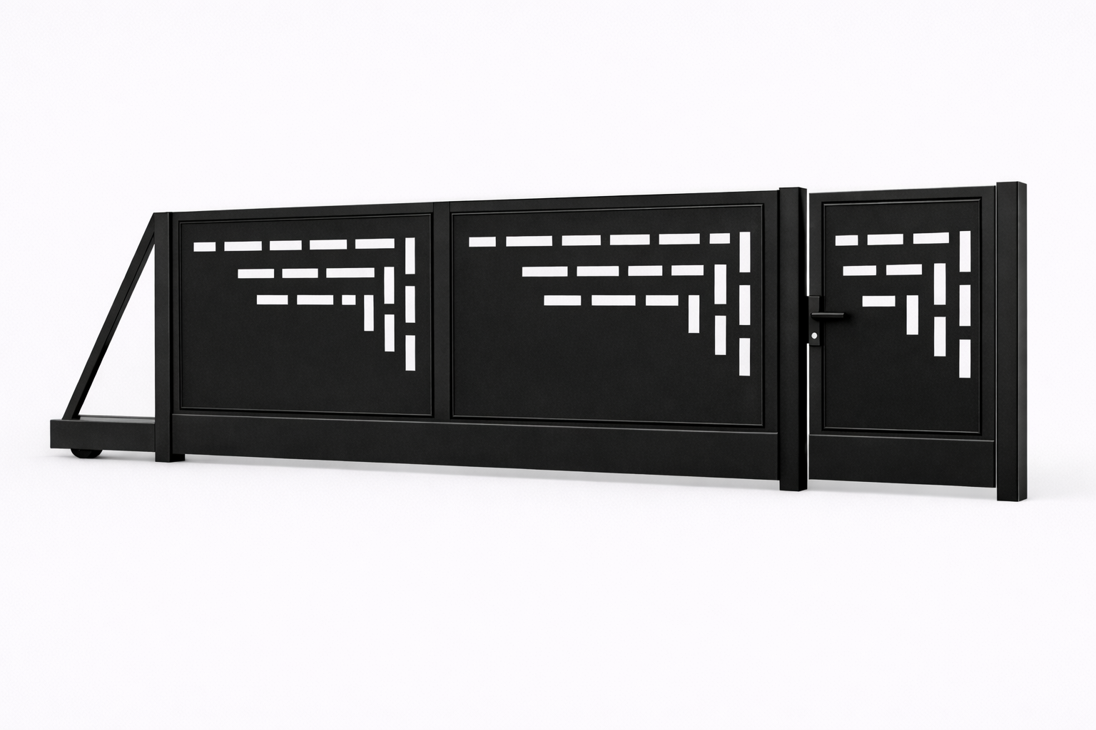 brama i furtka aluminiowa 07 klasyczna