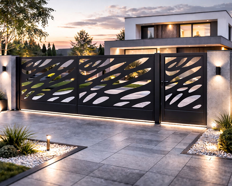 bramy aluminiowe nowoczesne Bielsko