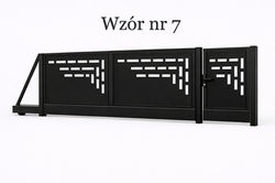 brama ze wzorem