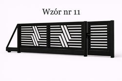brama przesuwna aluminiowa