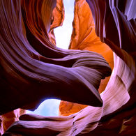 antelope canyon, sculpted sandstone, goddess