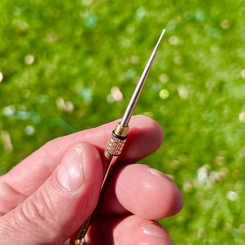 Miniatura: Pryor Picker Poker Tool Brass & Steel Toothpick 