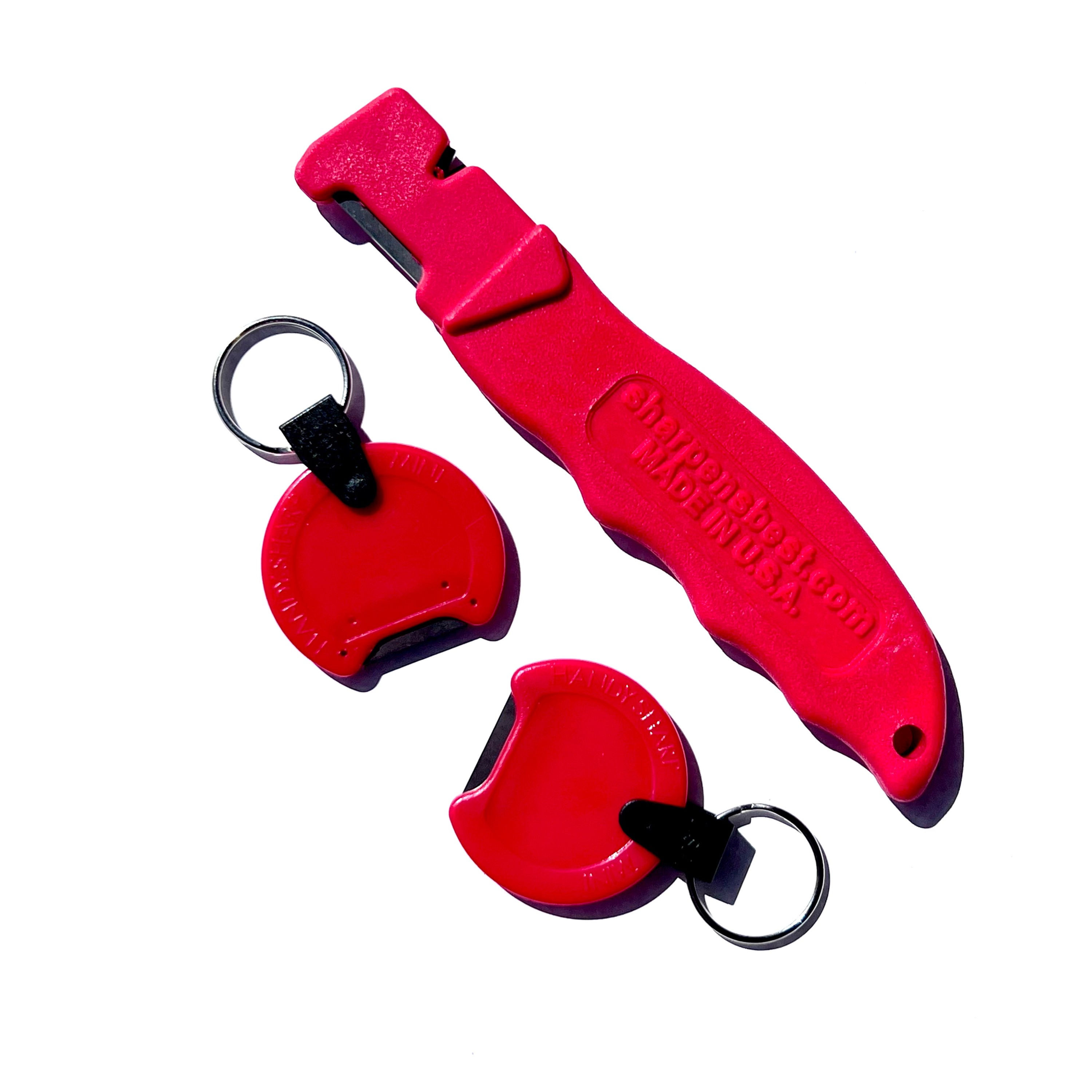 Longhandle & 2 Poker Chip Knife Sharpener COMBO