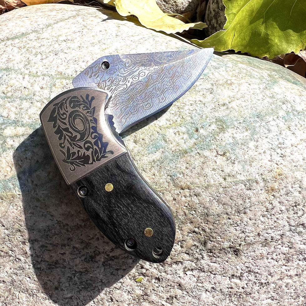 Thumbnail: Browning Knives: Laser Etched Folding Knife