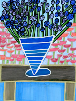 "Flowers in Vase" by Safiya Hameed