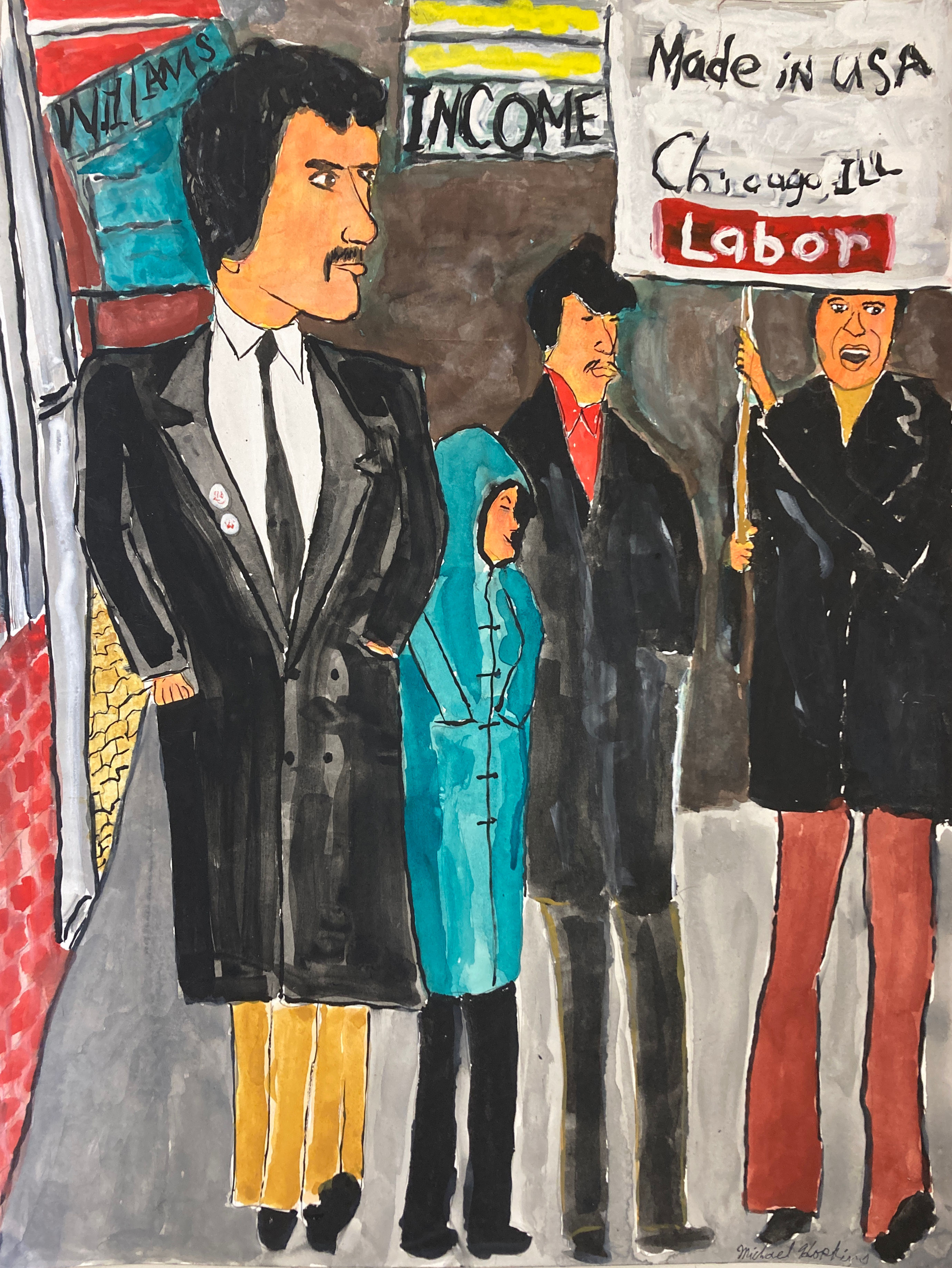 "On Strike" by Michael Hopkins