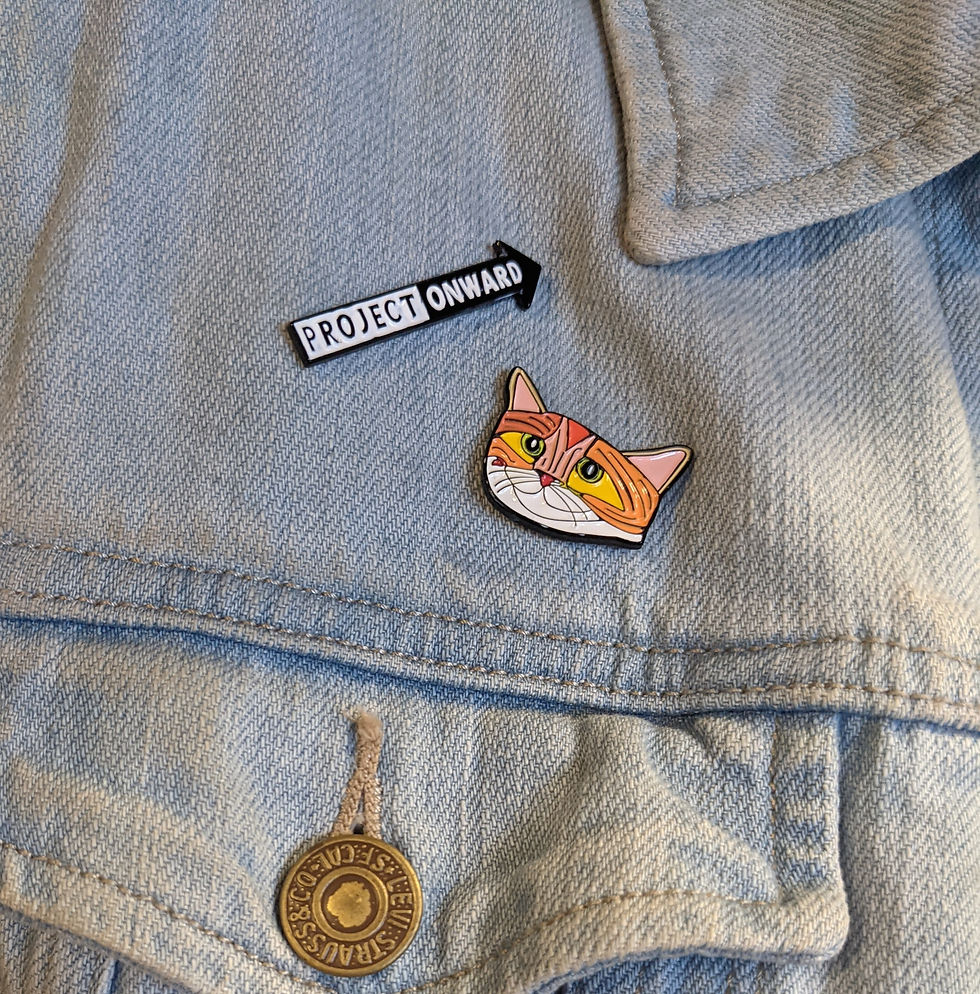 Thumbnail: Project Onward Logo Enamel Pin