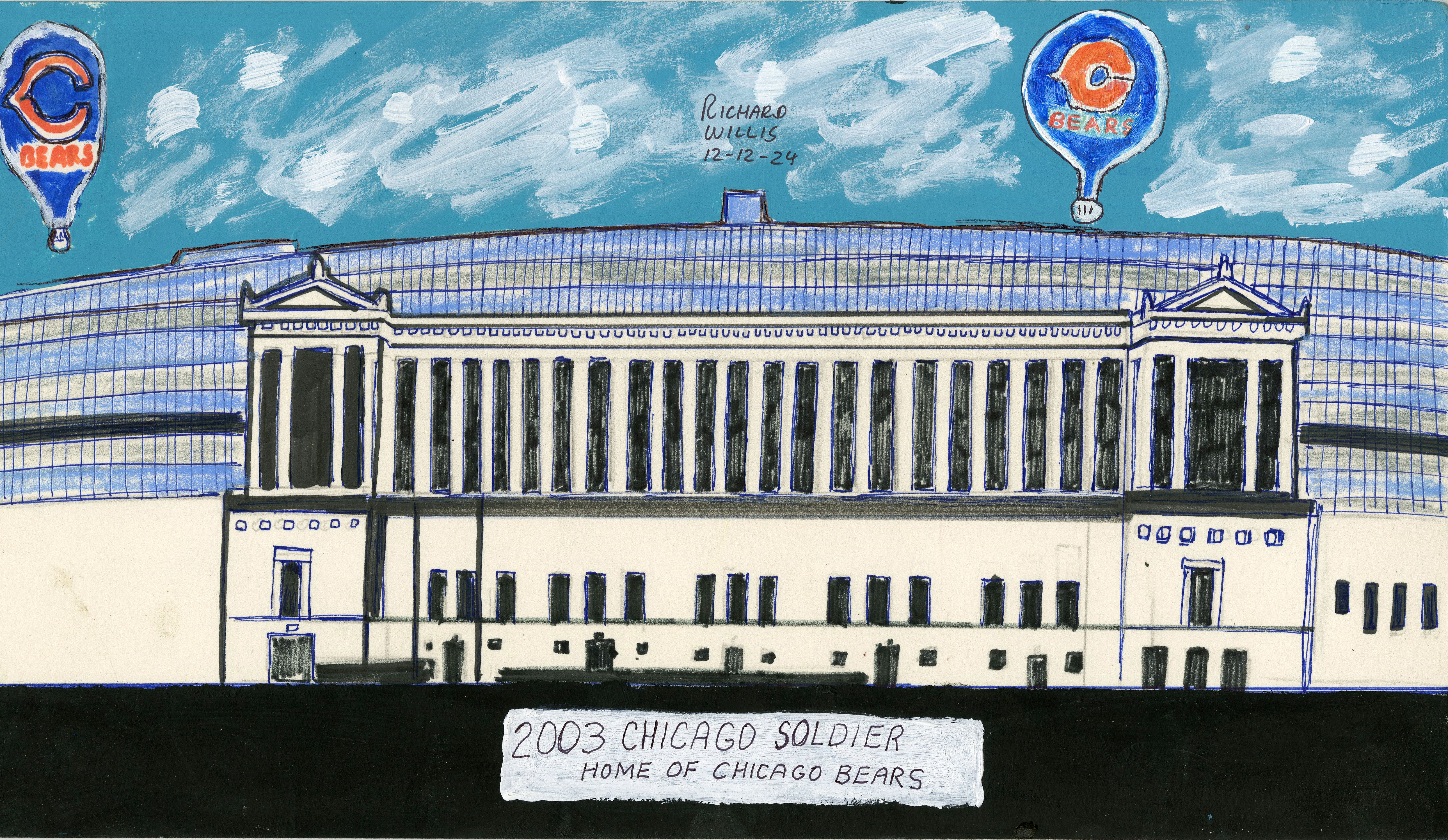 "Chicago Soldier Field" by Ricky Willis