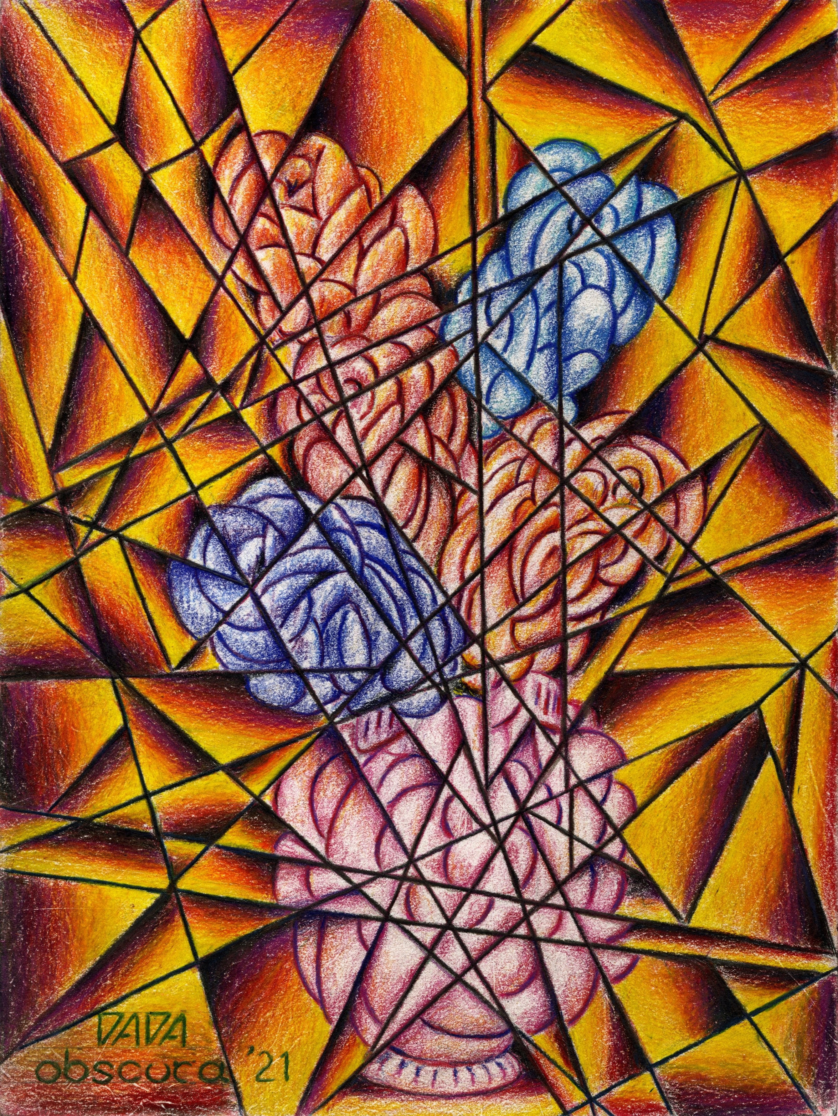"Fractured Flowers" by Paul Kowalewski