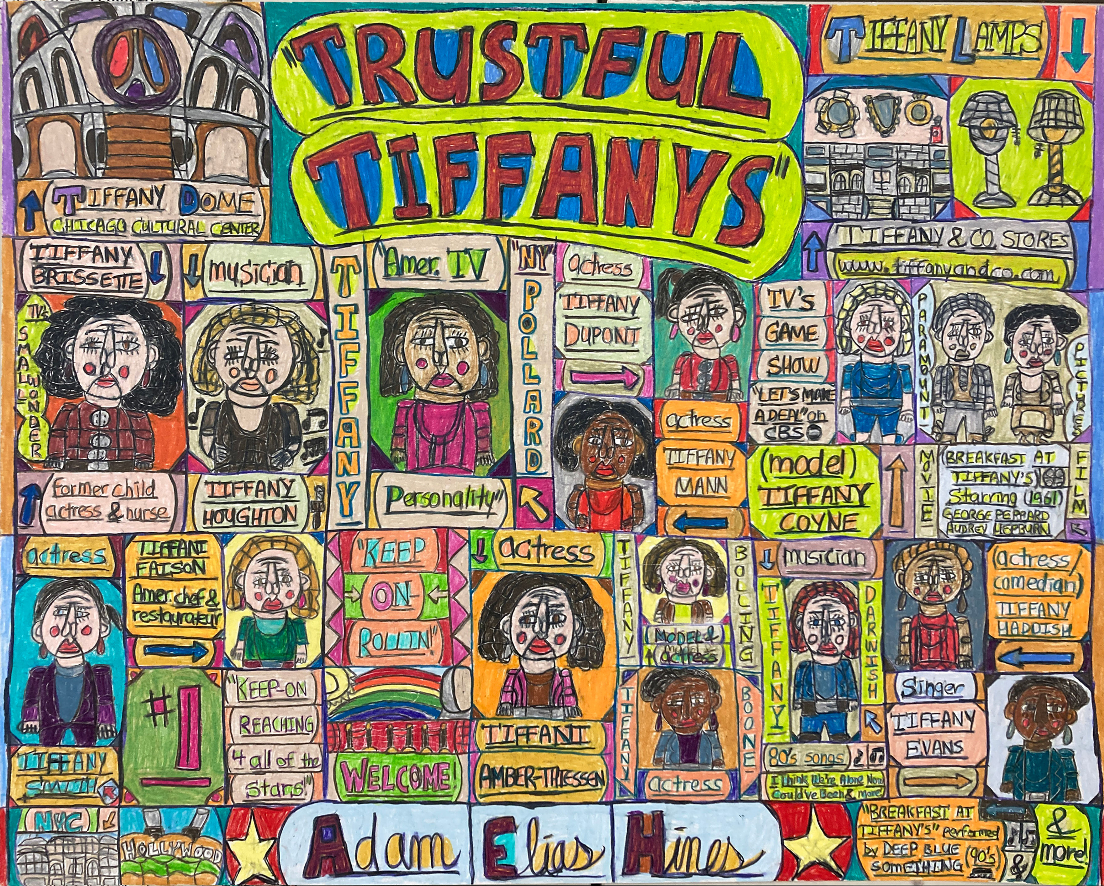 "Trustful Tiffanys" by Adam Hines