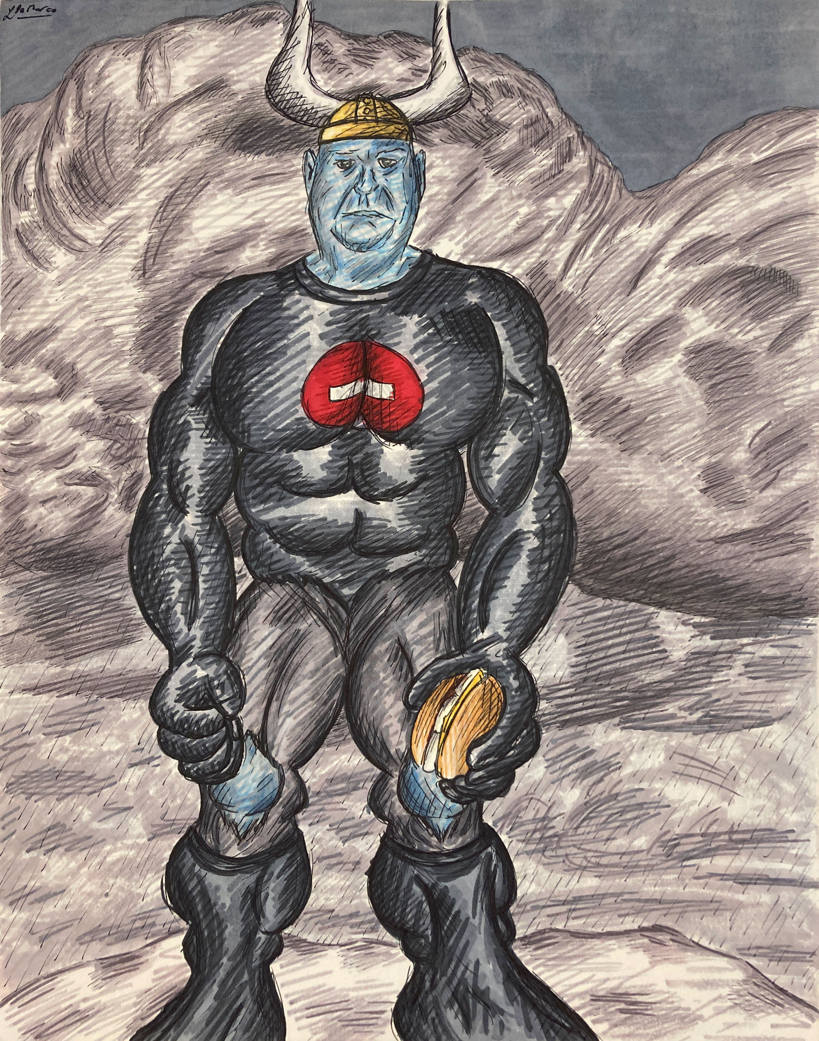 "South Pole Man" by Louis Demarco