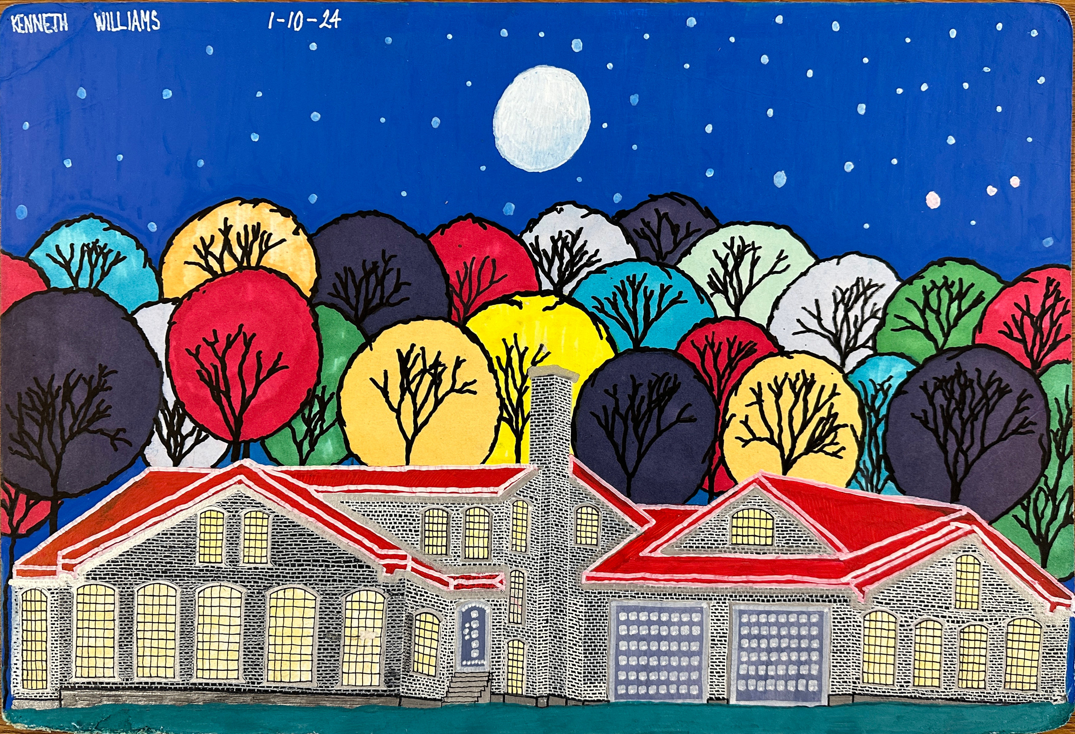 "A Vacation Cottage Near Michigan Shores" by Kenneth Williams