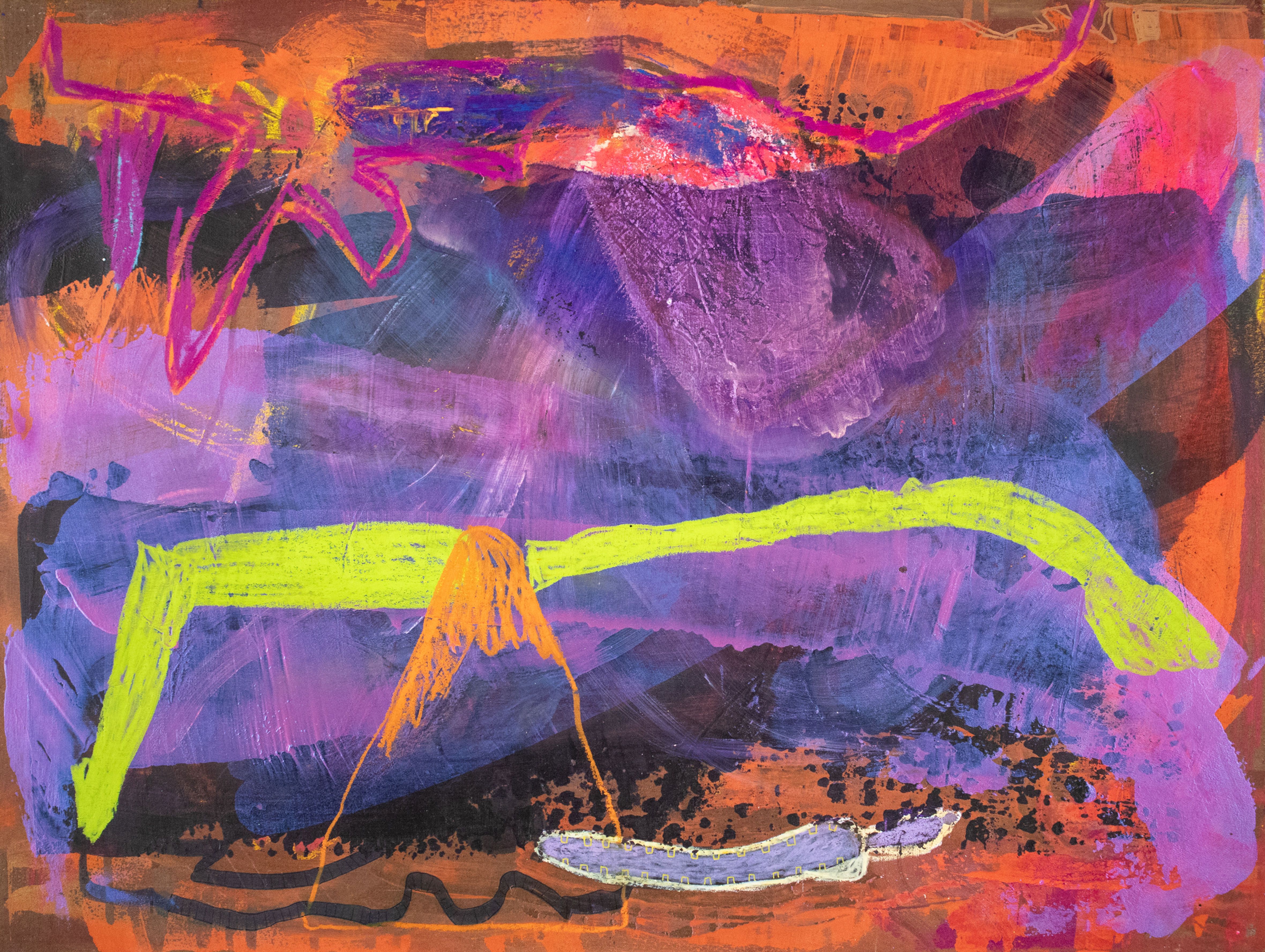 "Colorful Monster" by Frederick Nitsch