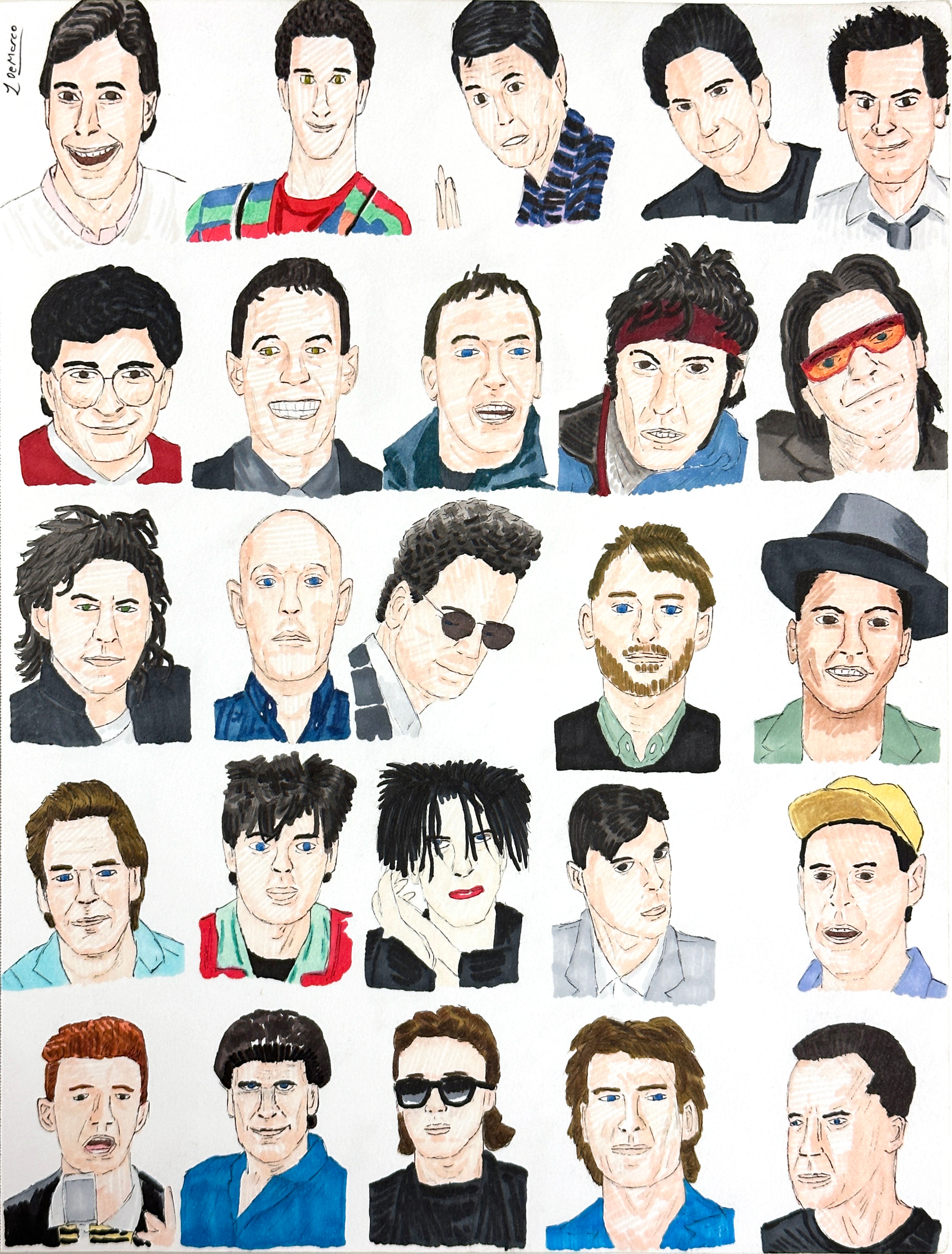 "My Idols 1" by Louis DeMarco