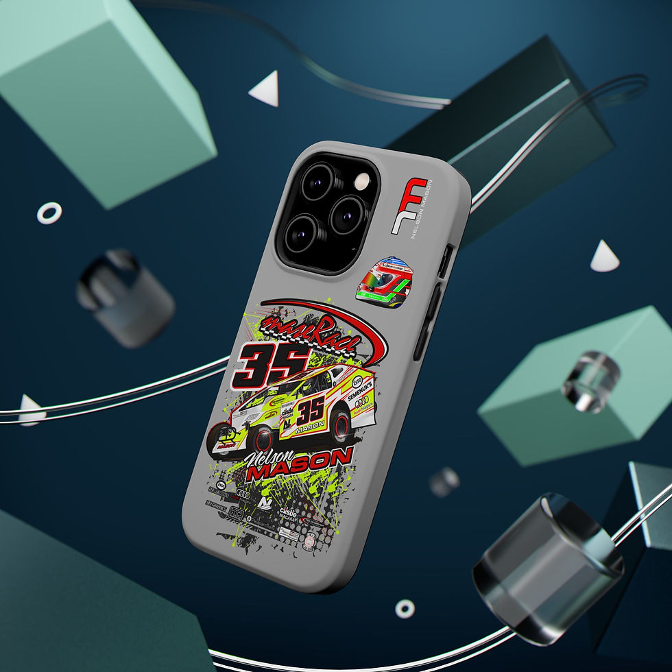 Thumbnail: iPhone Magnetic Racer Case Light Grey