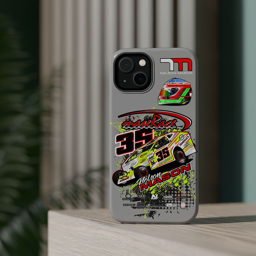 Thumbnail: iPhone Magnetic Racer Case Light Grey