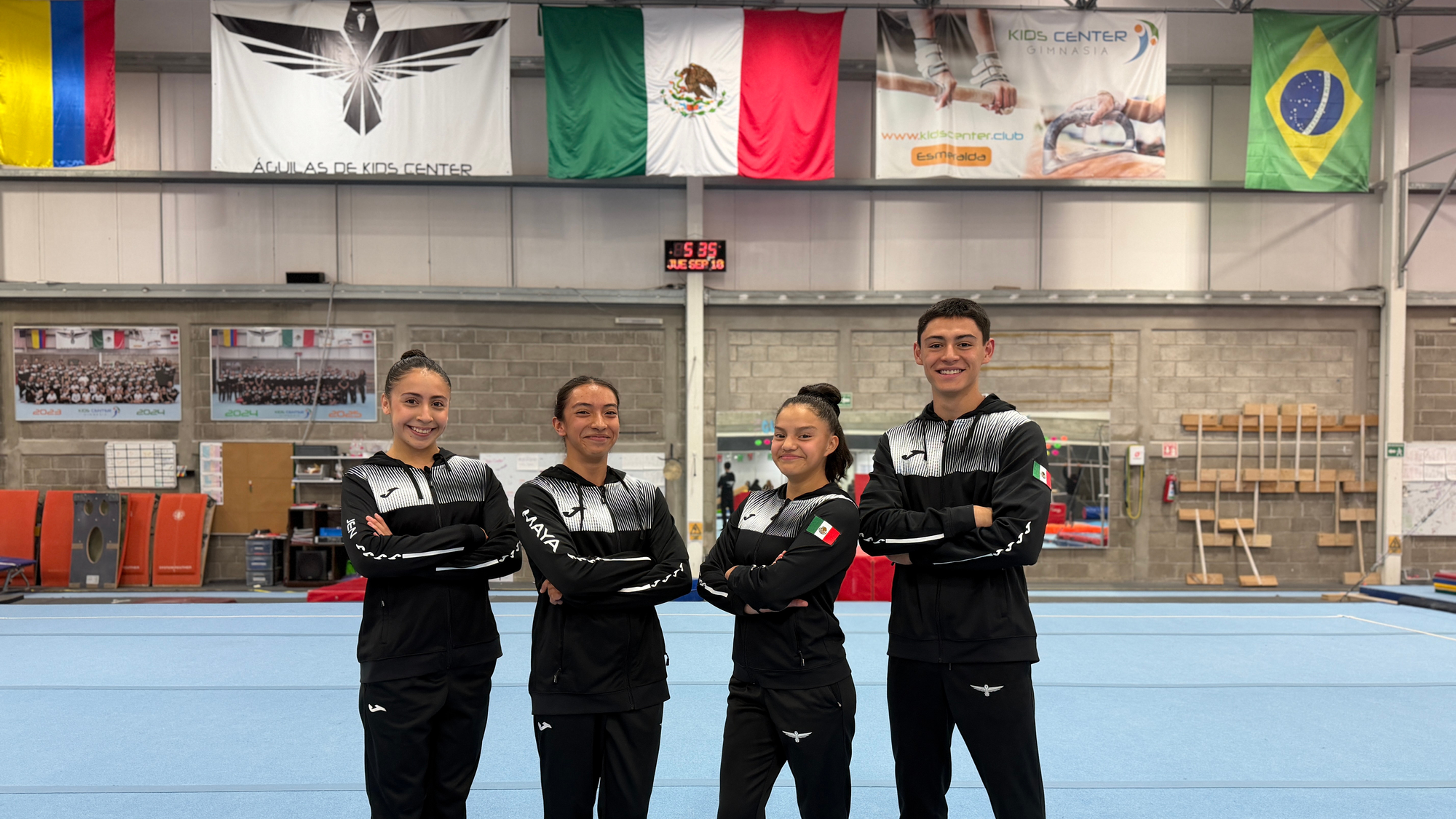 El equipo de Kids Center que participará como Seleccion Nacional