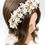 Thumbnail: gold floral bridal headband