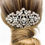 Thumbnail: art deco crystal bridal comb
