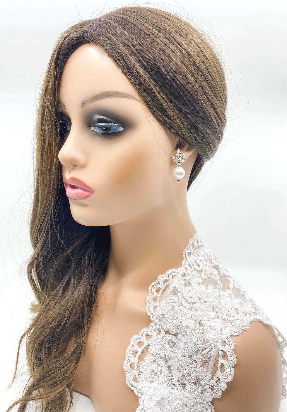 Thumbnail: Anastasia Swarovski Pearl Earrings