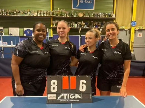 Tennis de table : Elles enchaînent !