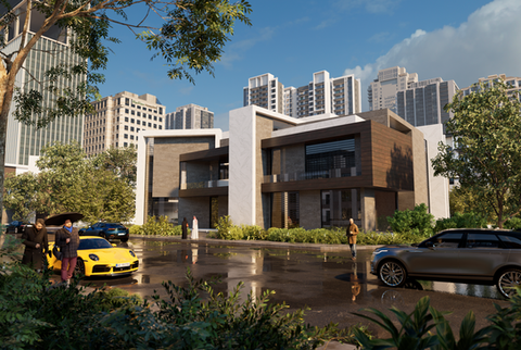 building basics villa in riyadh