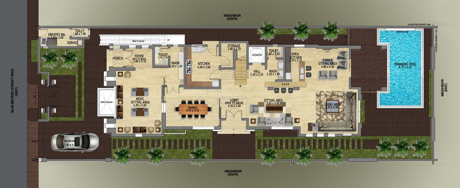 Bb6e1 Bb6e2 Ground Floor Lot Area 620 M2