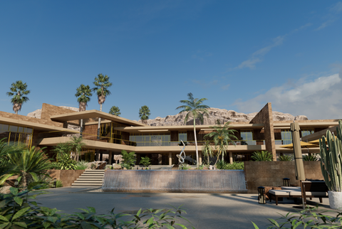 building basics villa in riyadh