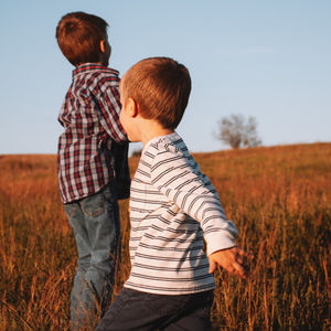 Playful outdoor moments