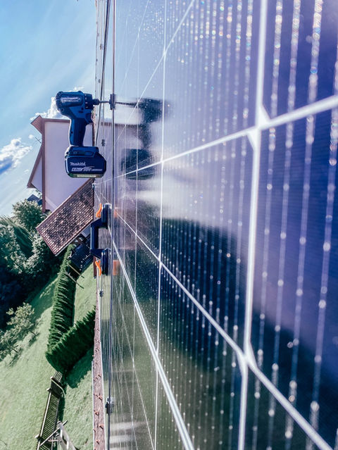 Montage von Photovoltaikanlagen