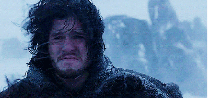 jon snow triste