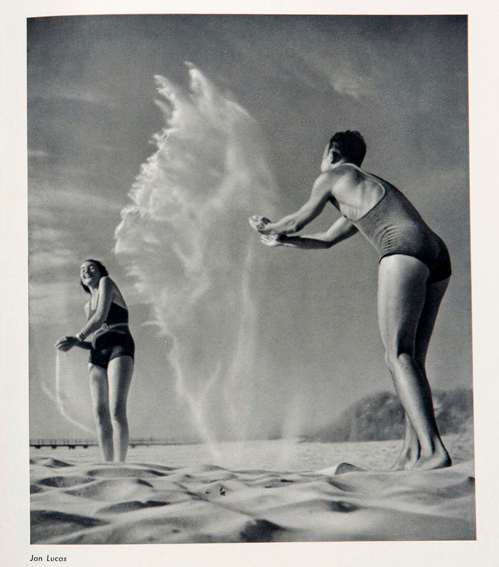 1936 rolleiflex beach photo