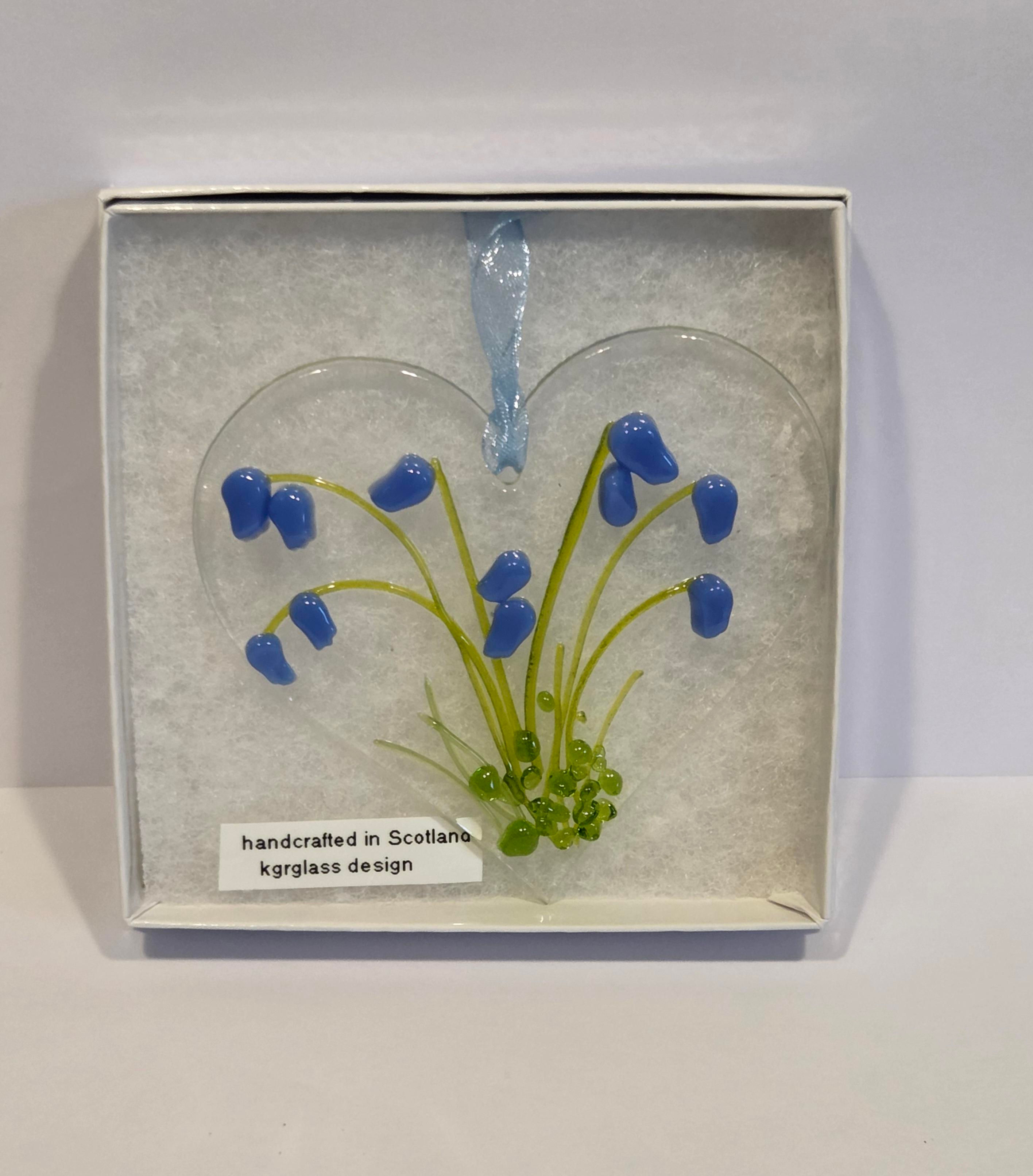 Floral hanger blue