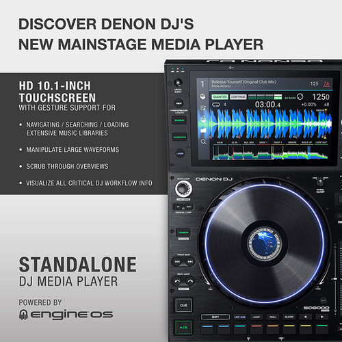 タッチスクリーン搭載 DJ DENON SC6000