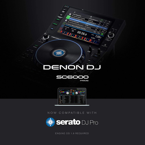 DJ DENON SC6000 タッチスクリーン搭載