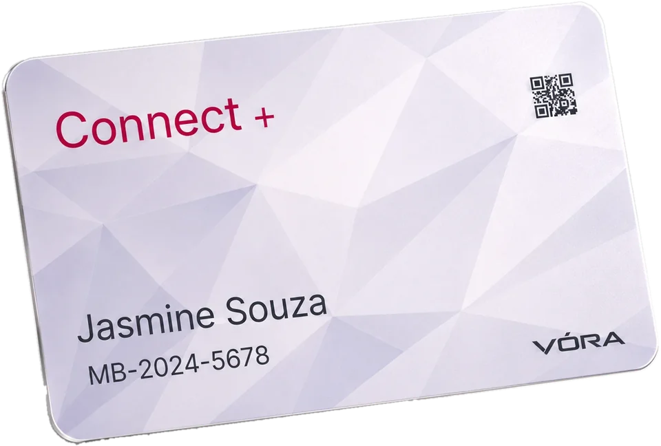 Cartão Connect+ do membro VÓRA