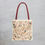 תמונה ממוזערת: Unique tote bag with abstract artwork design
