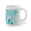 Thumbnail: Unique coffe mug with stylish colorful abstract pattern