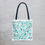 תמונה ממוזערת: Unique tote bag with abstract artwork design