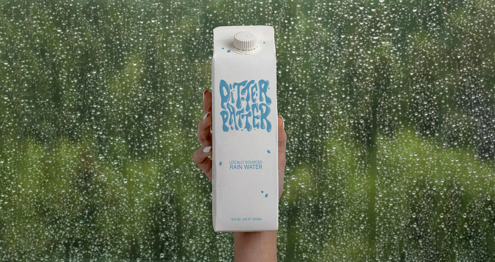 PITTER PATTER BOTTLED RAINWATER