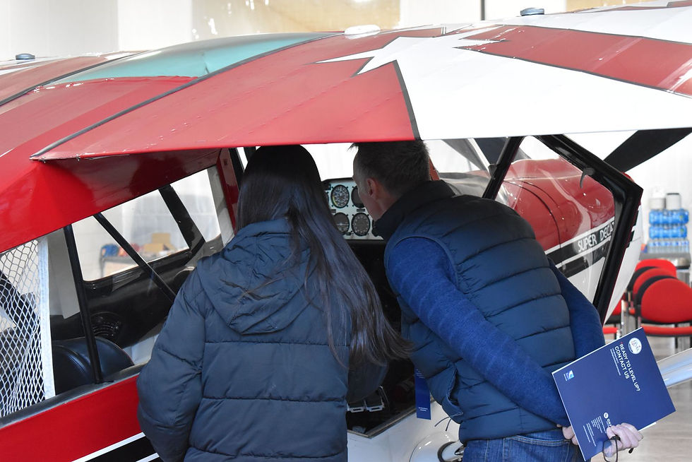 OUR FIRST EVER DISCOVERY DAY - A DAY TO REMEMBER AT HANGAR 7