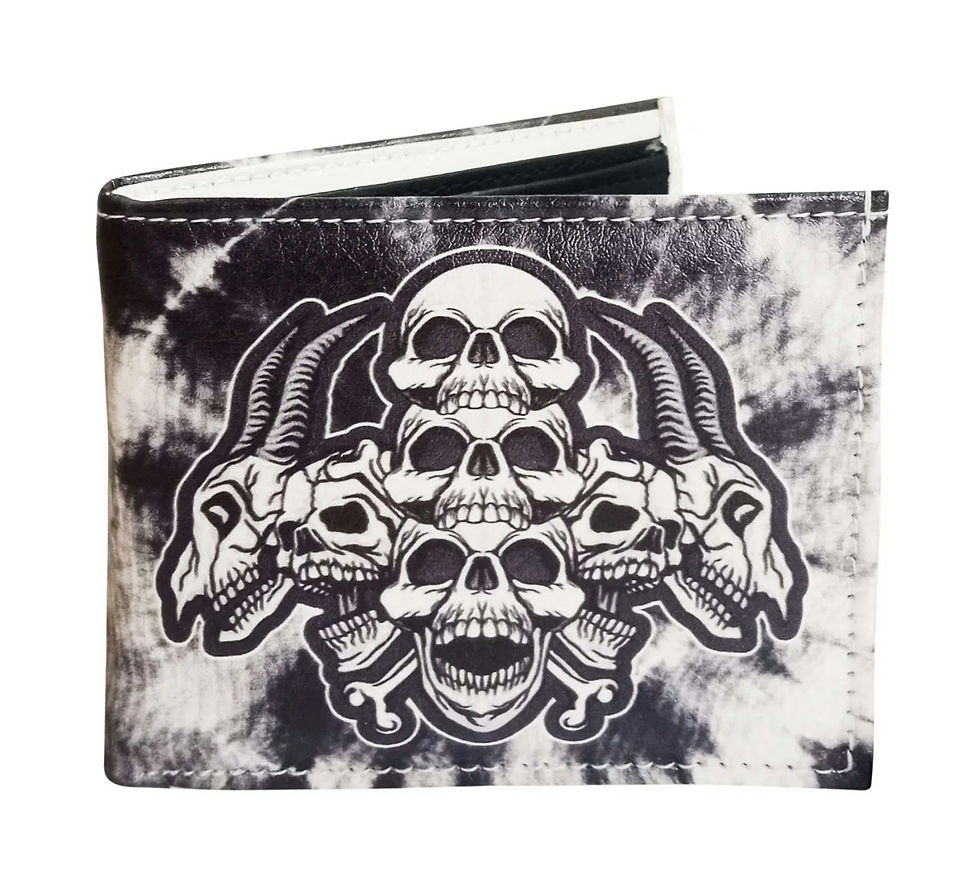 Portafoglio Skull& Bones