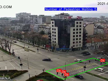 Pedestrian behaviour study at Urban AI for adaptive traffic signal