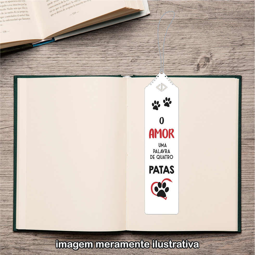 Miniatura: 20106 - Marcador de Páginas - I Love My Dog - Lhasa Apso